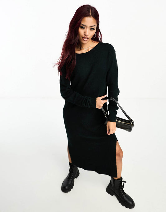 Knitted Jumper Midi Dress