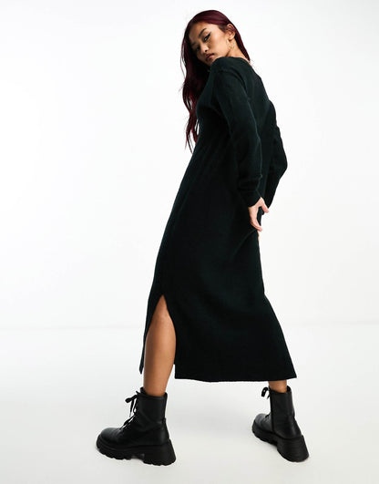 Knitted Jumper Midi Dress