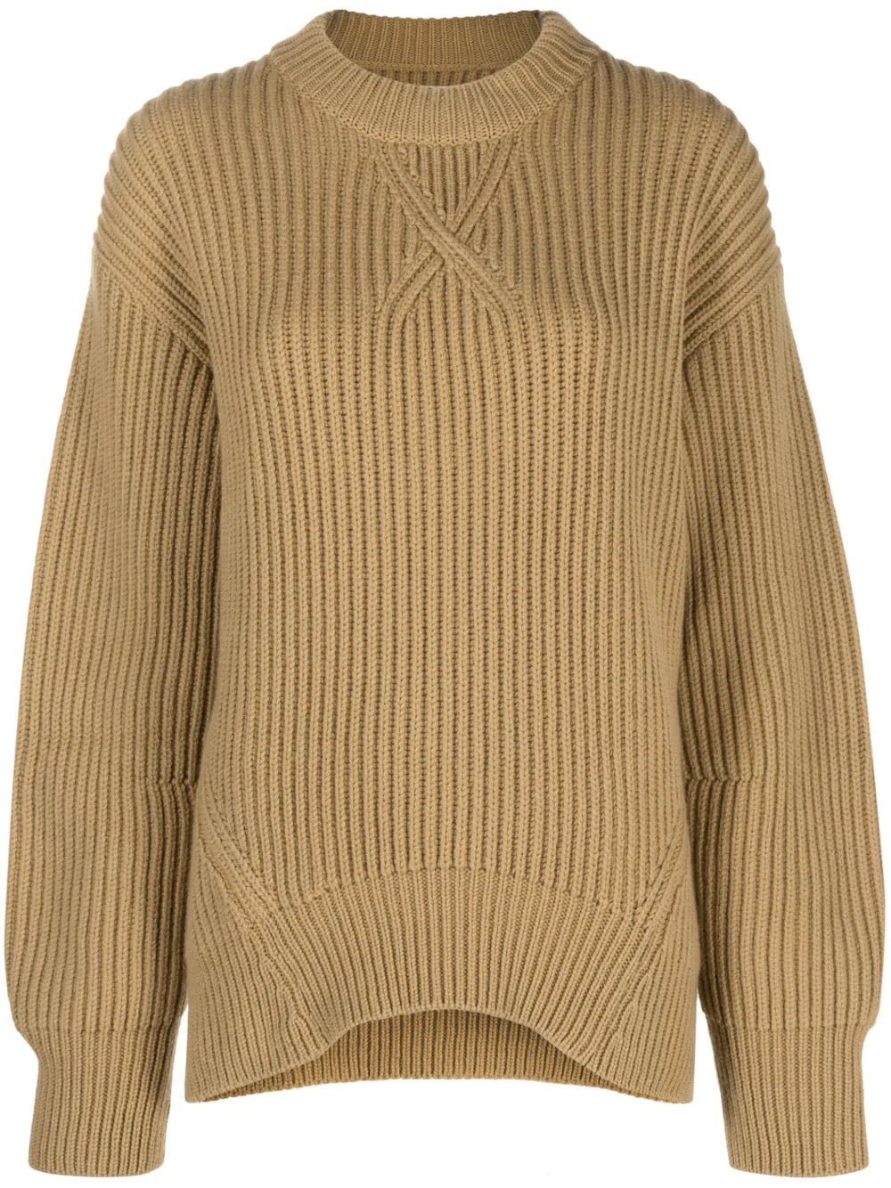 Ribbed-Knit Wool Jumper
