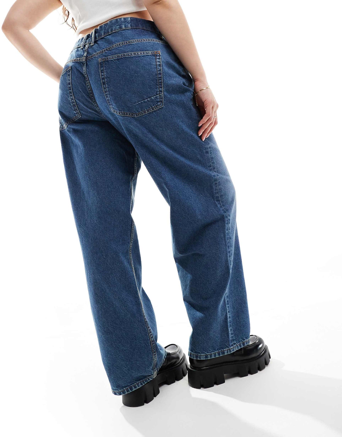 Curve  Baggy  Jeans