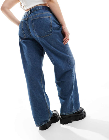 Curve  Baggy  Jeans