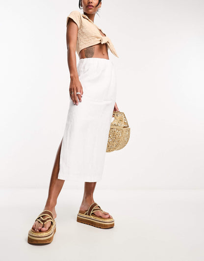Linen Skirt