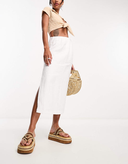 Linen Skirt