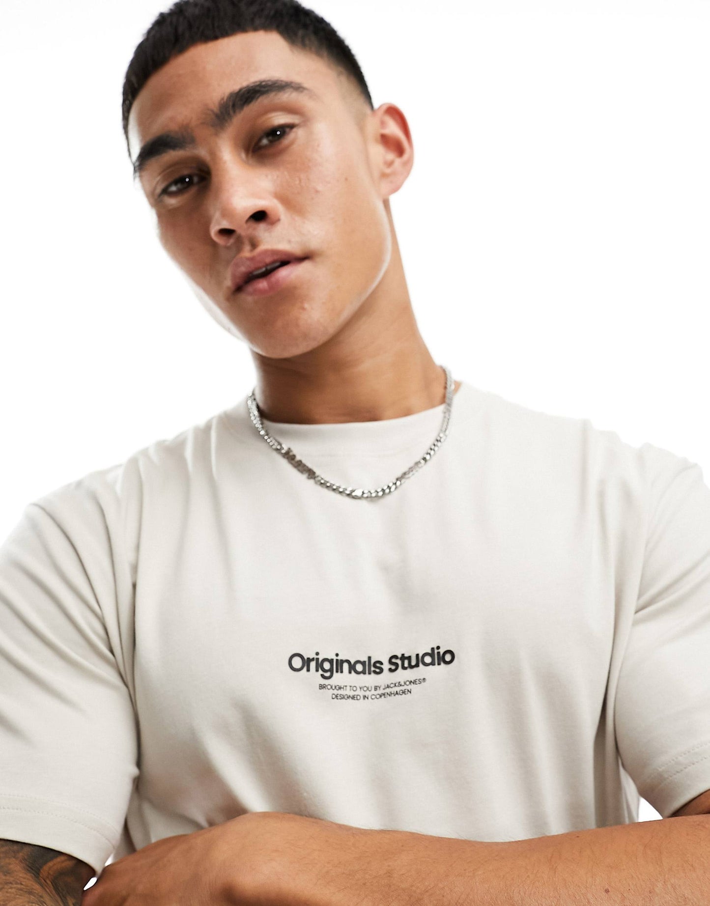 Oversized T-Shirt With Originals Print