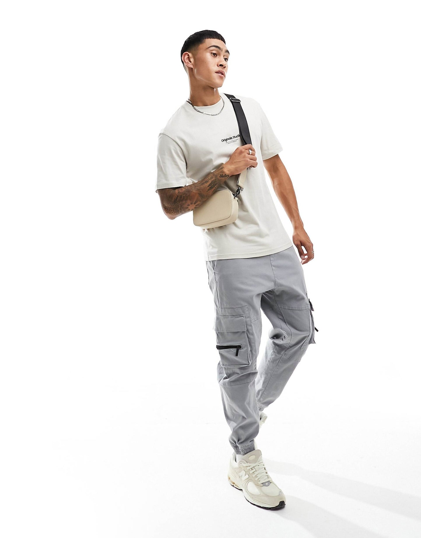 Oversized T-Shirt With Originals Print