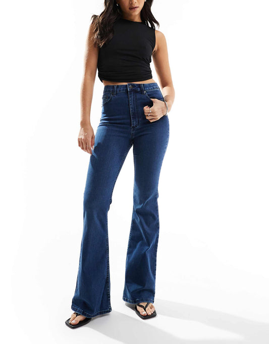 Sculpting Super Stretch Flare Jeans