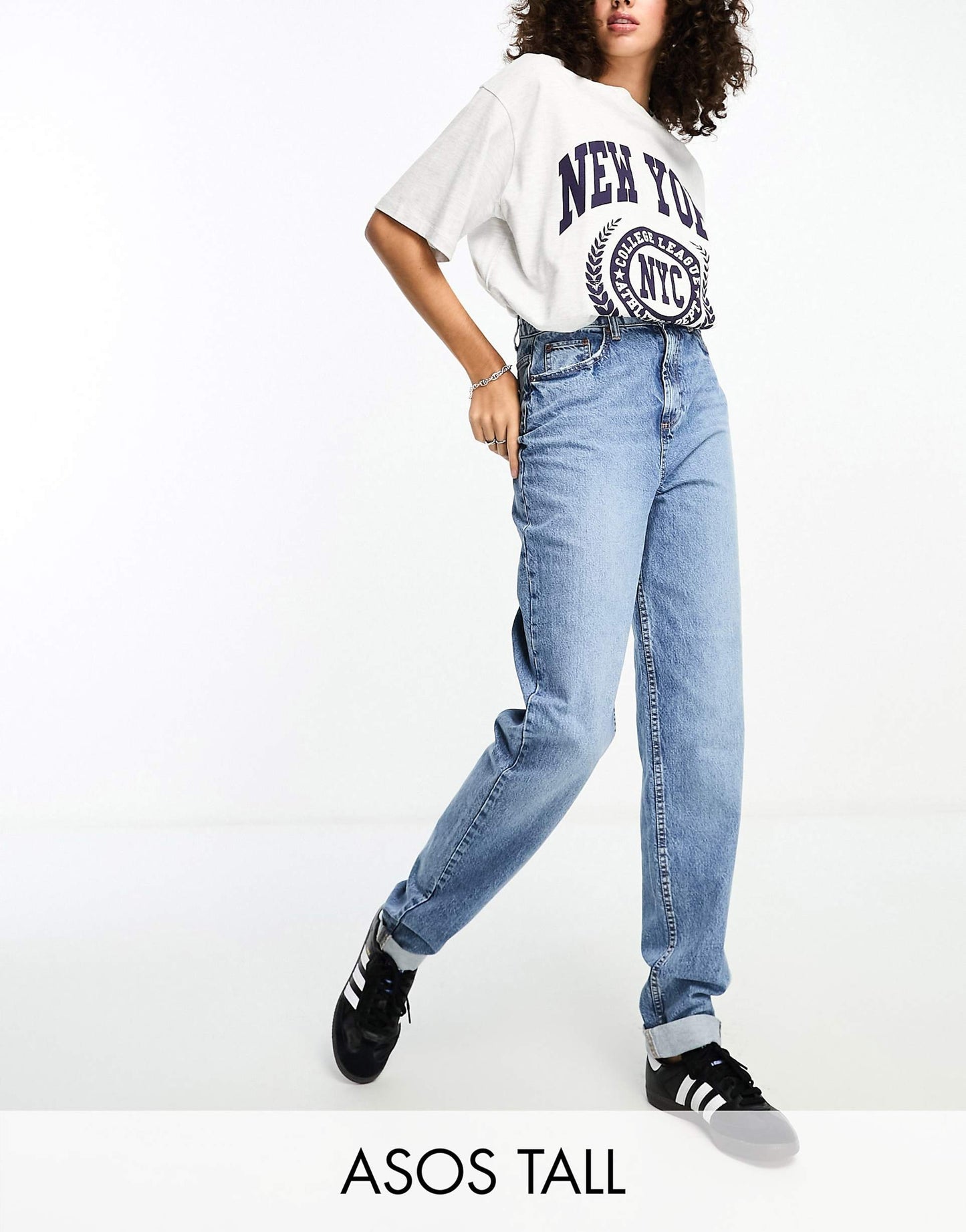 Tall High Rise Relaxed Mom Jeans