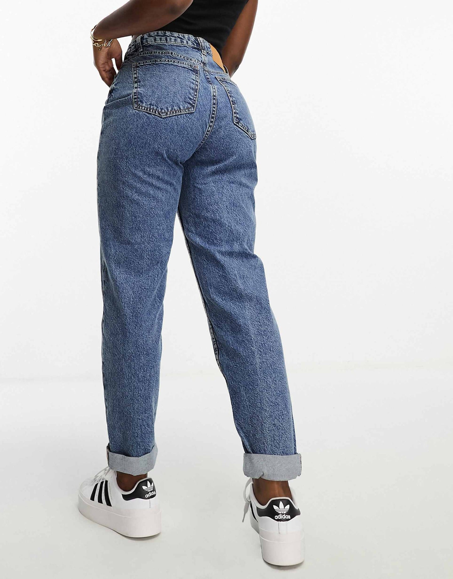 Hourglass High Rise Relaxed Mom Jeans