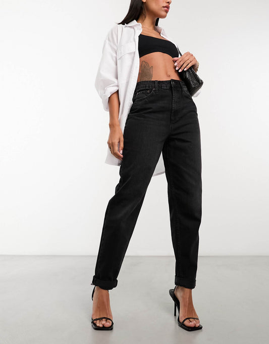 High Rise Relaxed Mom Jeans