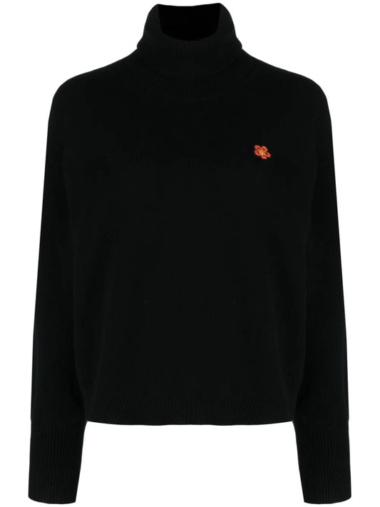 Boke Flower-Patch Wool Jumper