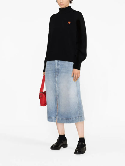 Boke Flower-Patch Wool Jumper