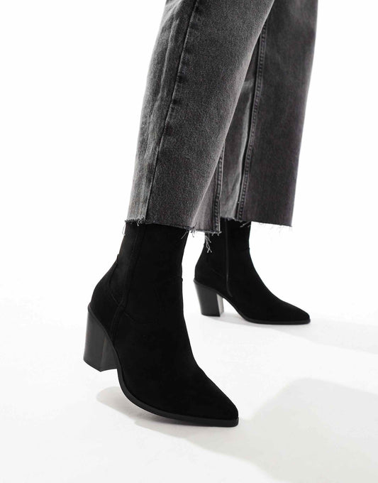 Rational Heeled Western Boots