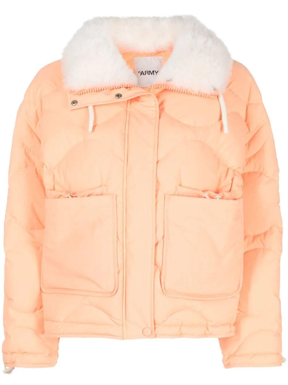 Concealed-Fastening Padded Jacket