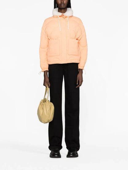 Concealed-Fastening Padded Jacket