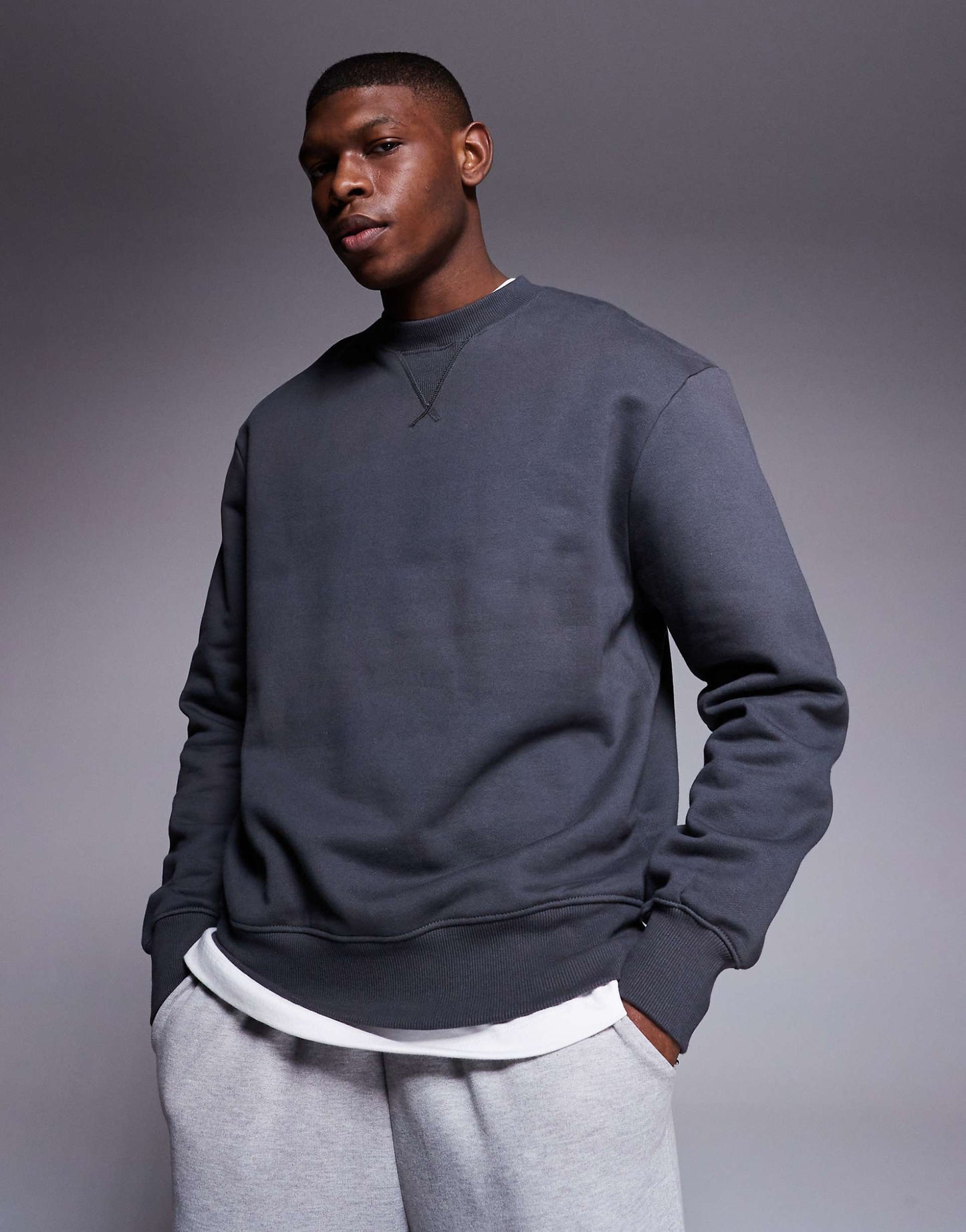 Premium Heavyweight Oversized Sweatshirt 400Gsm