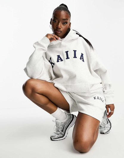 Oversized Logo Hoodie Co-Ord