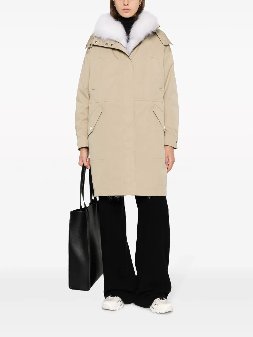 Hooded Midi Parka
