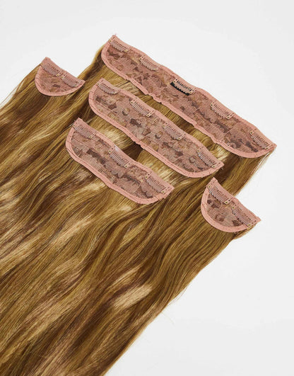 Super Thick 22"" 5 Piece Straight Clip In Hair Extensions