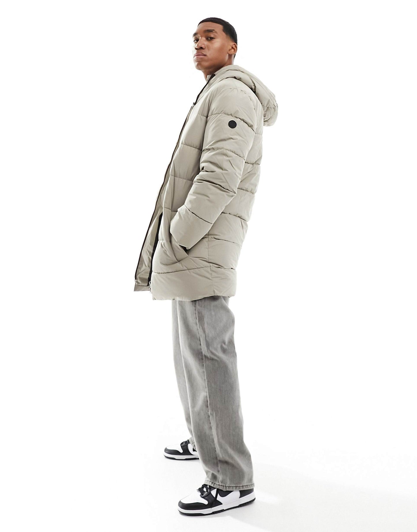Longline Hood Puffer Jacket