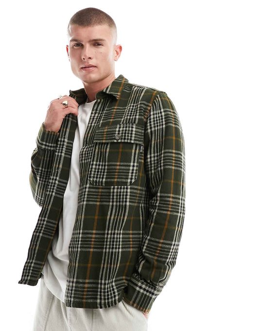 Flannel Check Overshirt