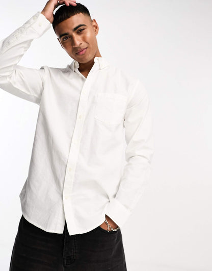 Slim Fit Button Down Oxford Shirt