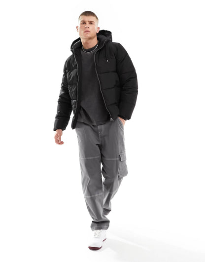 Heavyweight Hooded Puffer Jacket