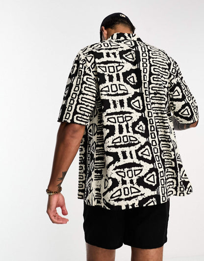 Geometrical Printed Shirt