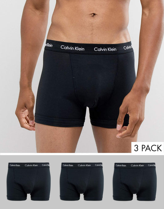 Cotton Stretch 3 Pack Trunks
