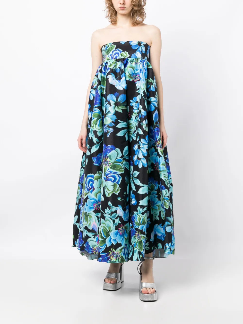 Oriana Floral-Print Maxi Dress