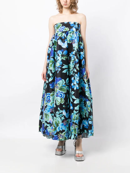 Oriana Floral-Print Maxi Dress