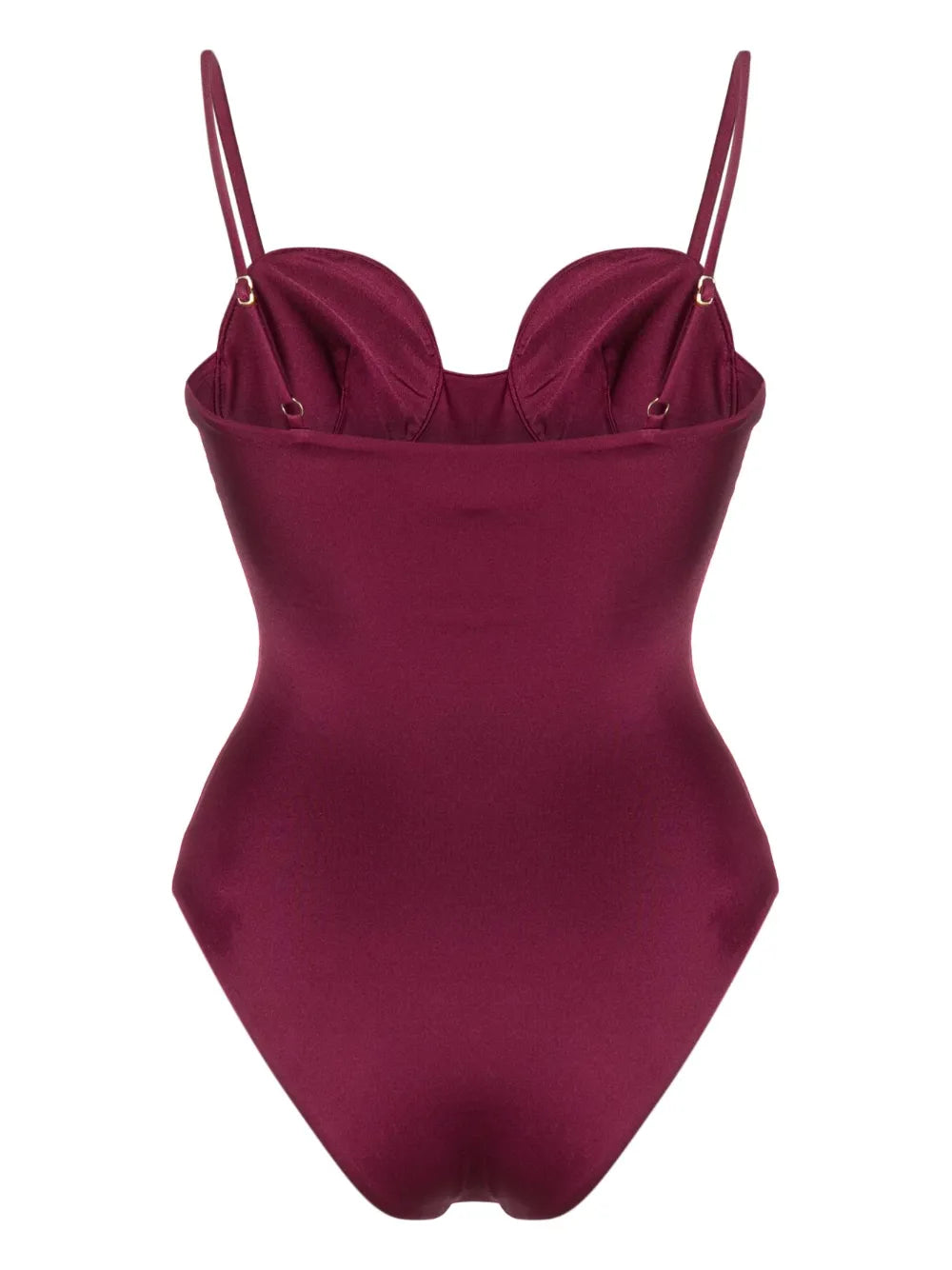 Tonal-Stitch Detail Swimsuit