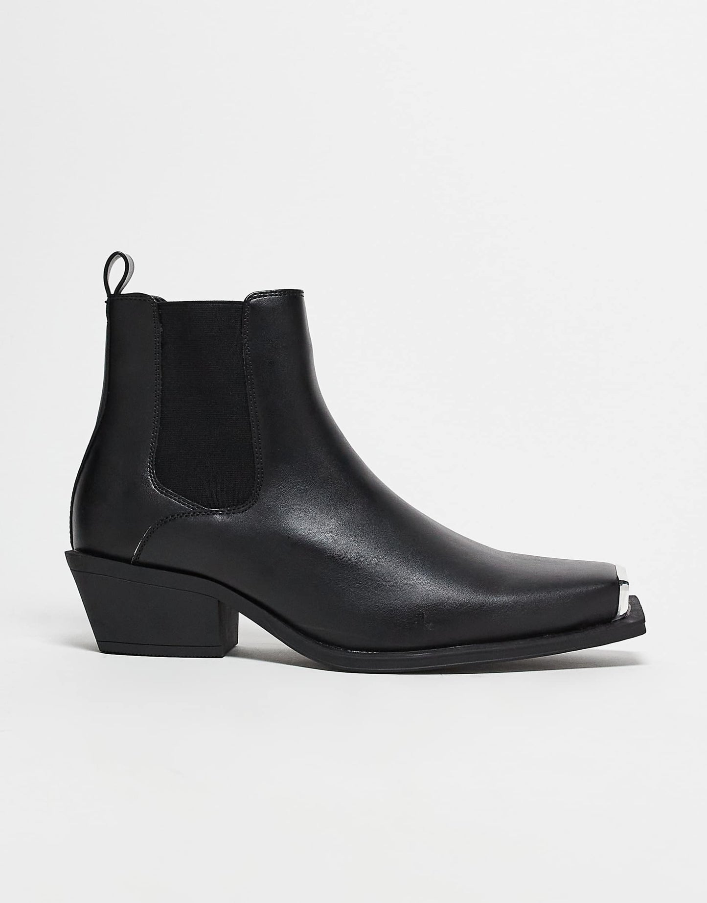 Cuban Heel Western Chelsea Boots