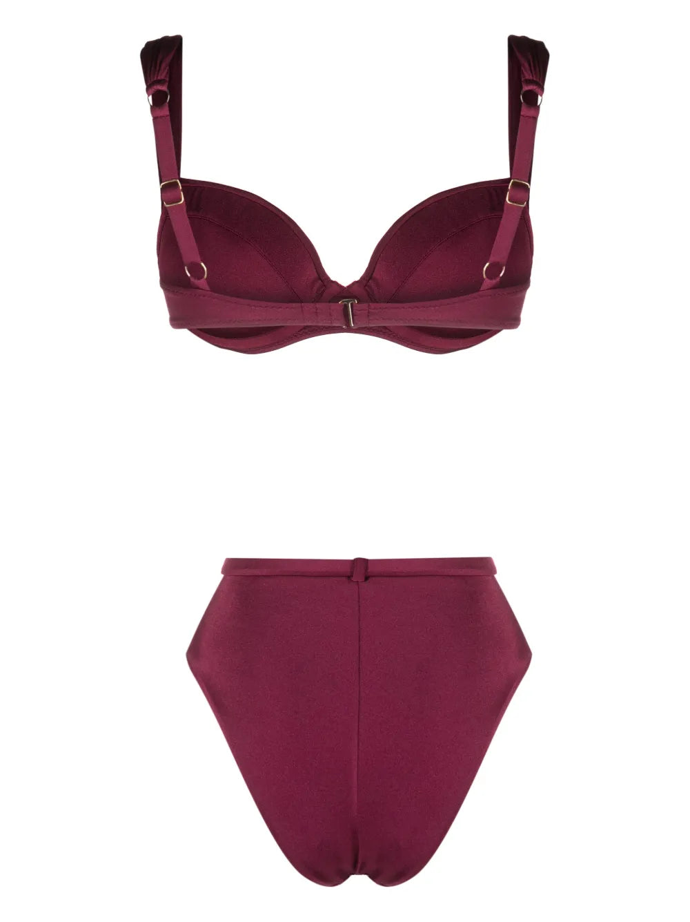 Shell-Detail Bikini Set