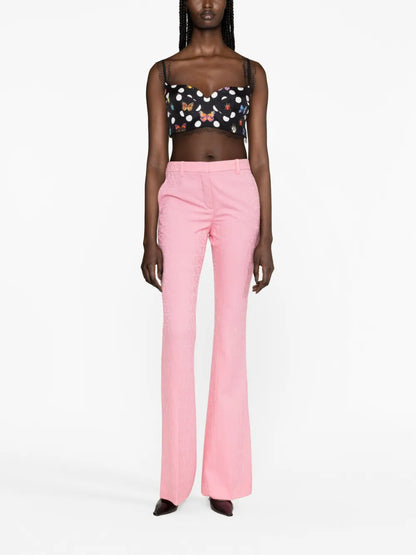 Versace Allover Jacquard Trousers