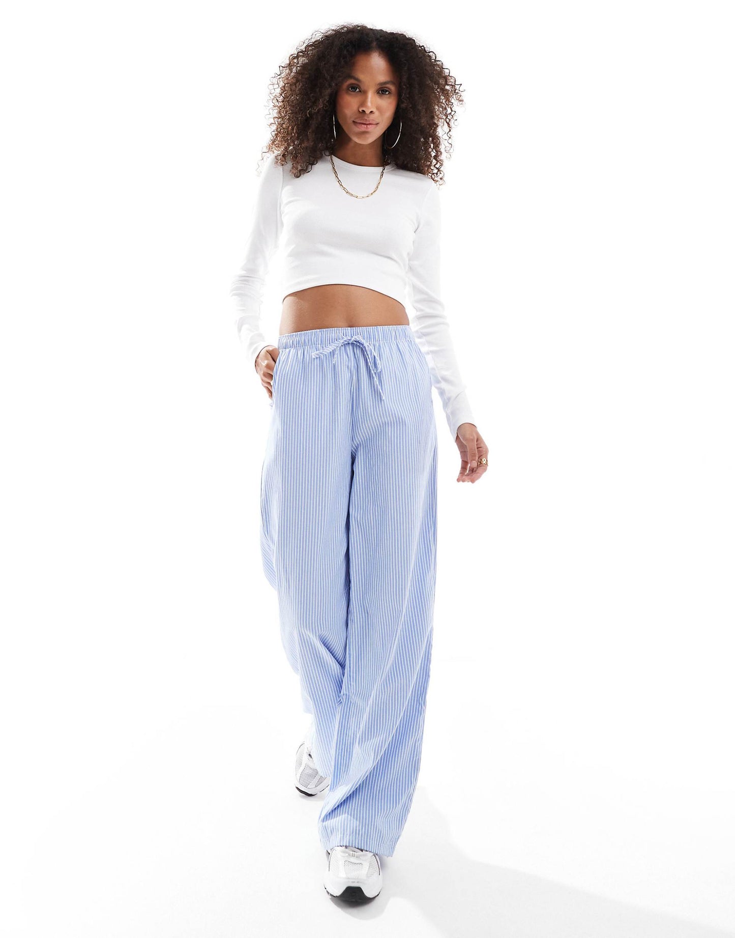 Feline Ribbed Crop Top