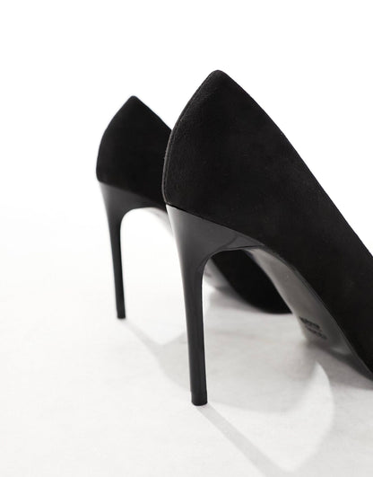 Wide Fit Paphos Pointed High Heeled Court Shoes