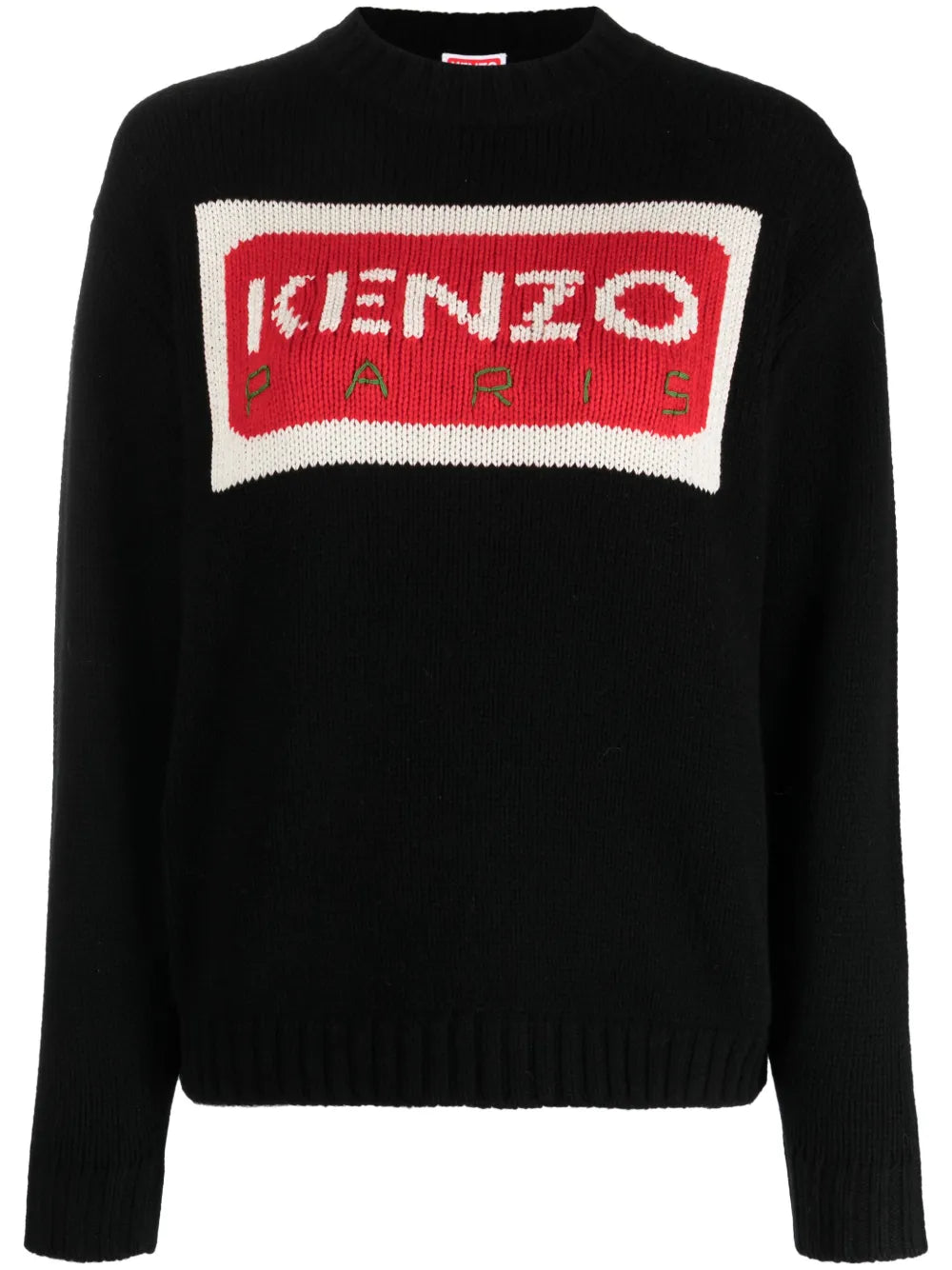 Paris Logo-Intarsia Jumper