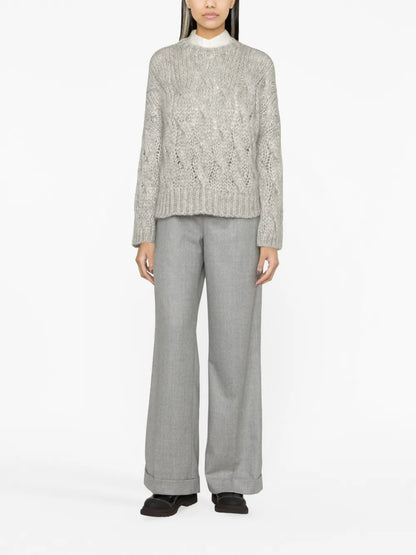 Cable-Knit Jumper