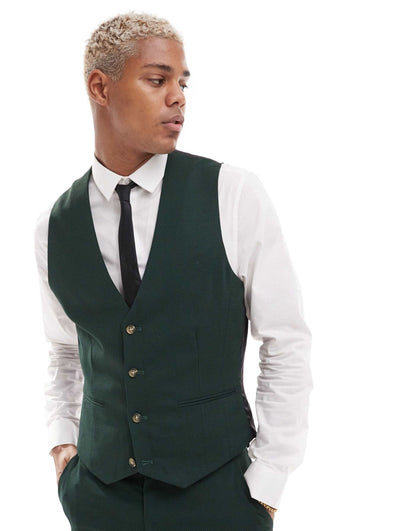 Wedding Superskinny Suit Waistcoat