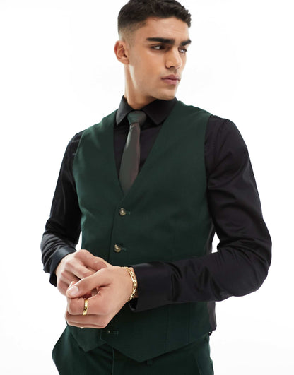 Wedding Superskinny Suit Waistcoat