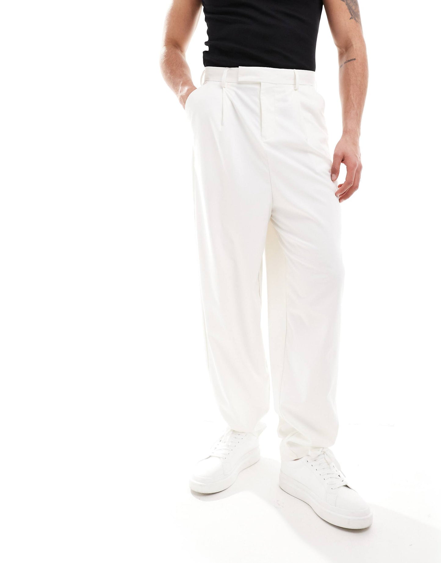 Balloon Suit Trouser