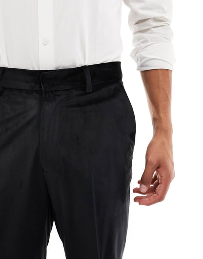 Skinny Tuxedo Suit Trouser