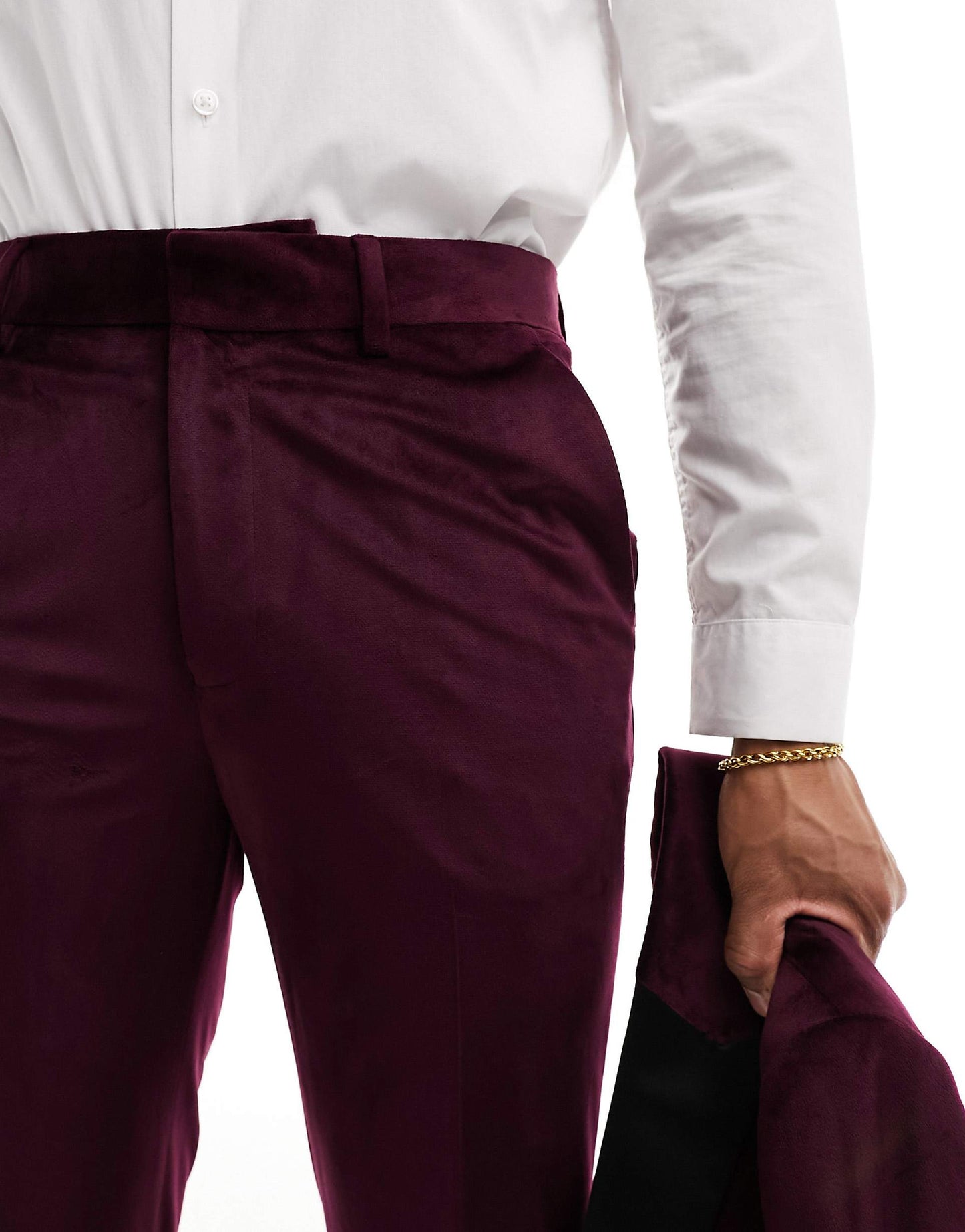 Slim Tuxedo Suit Trouser