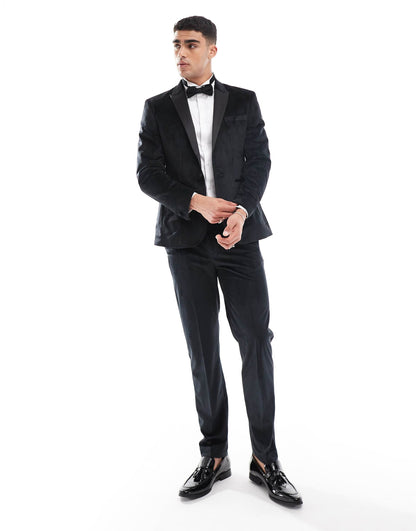 Slim Tuxedo Suit Trouser