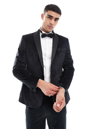 Slim Tuxedo Suit Jacket
