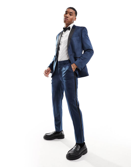 Slim Tuxedo Suit Trouser