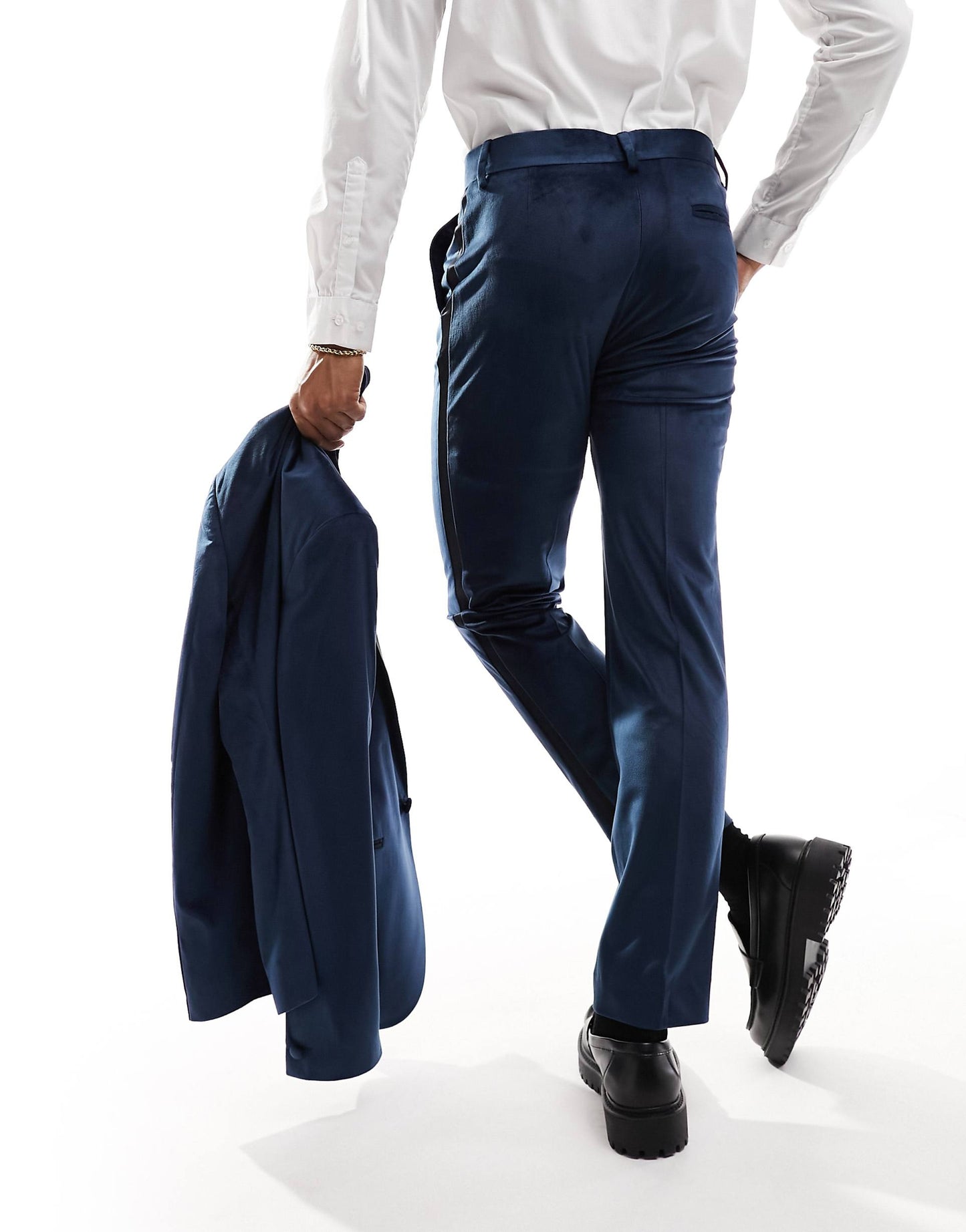 Slim Tuxedo Suit Trouser