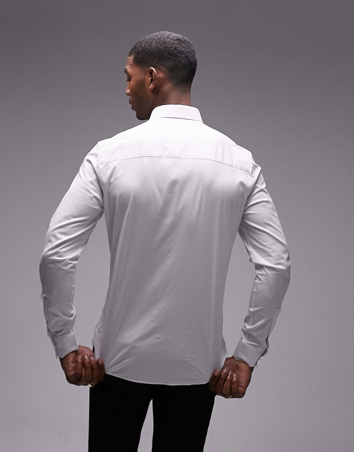 Long Sleeve Formal Stretch Shirt