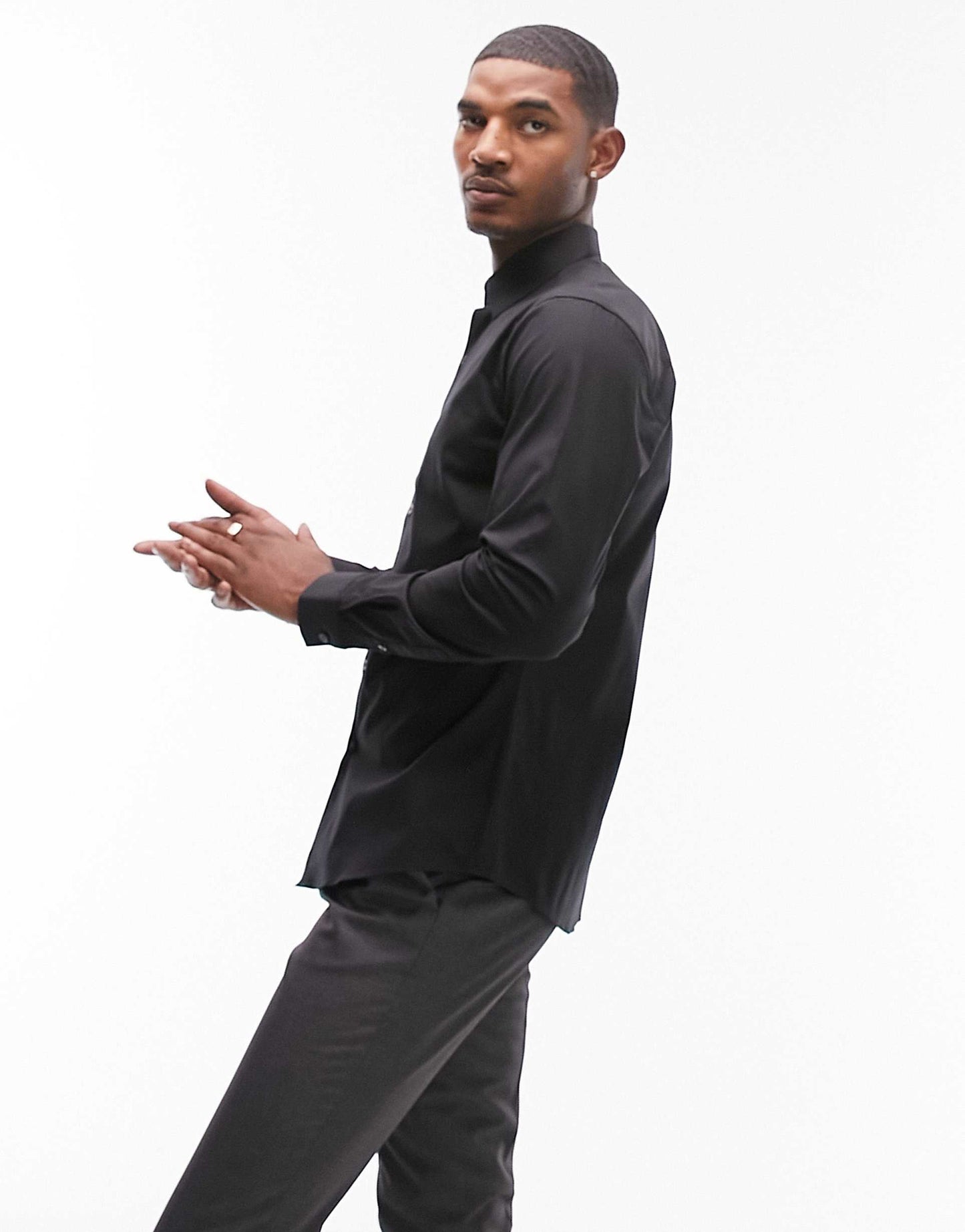 Long Sleeve Formal Stretch Shirt