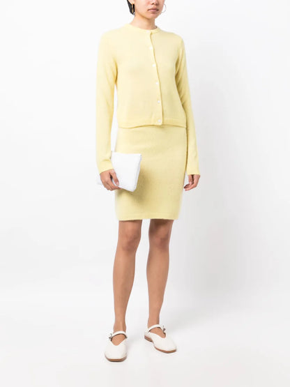 Faye Fine-Knit Cardigan